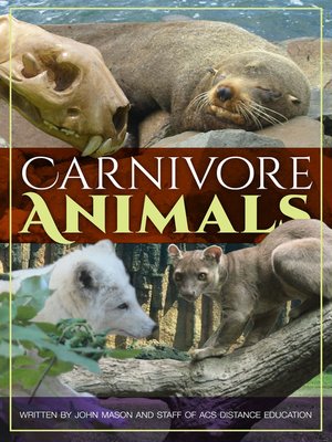 cover image of Carnivore Animals